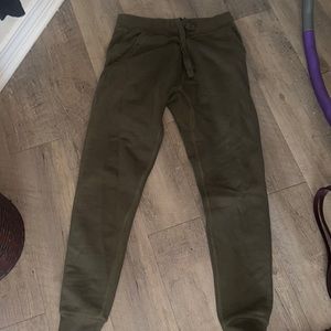 Dark Green Joggers